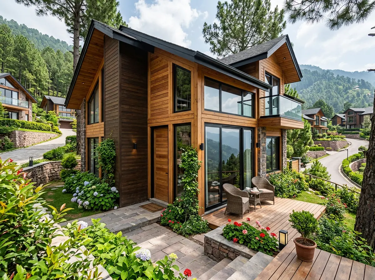 Private residence in the mountains