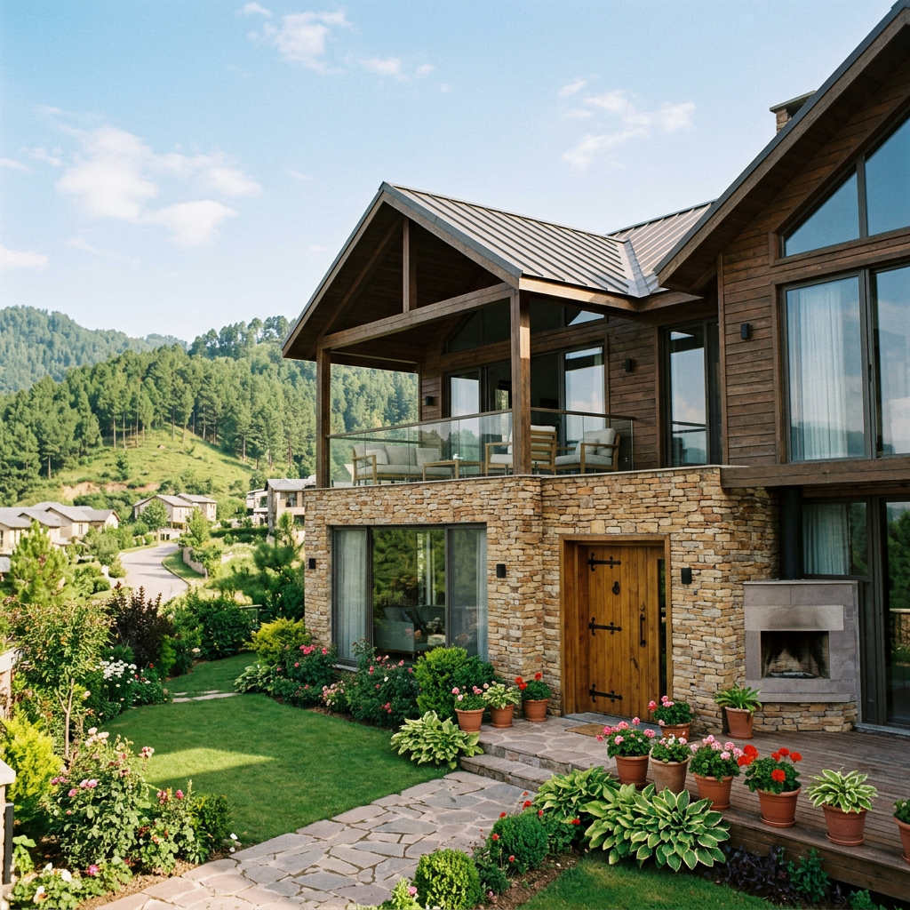Family vacation home concept